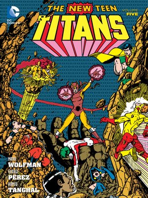 cover image of The New Teen Titans (1980), Volume 5